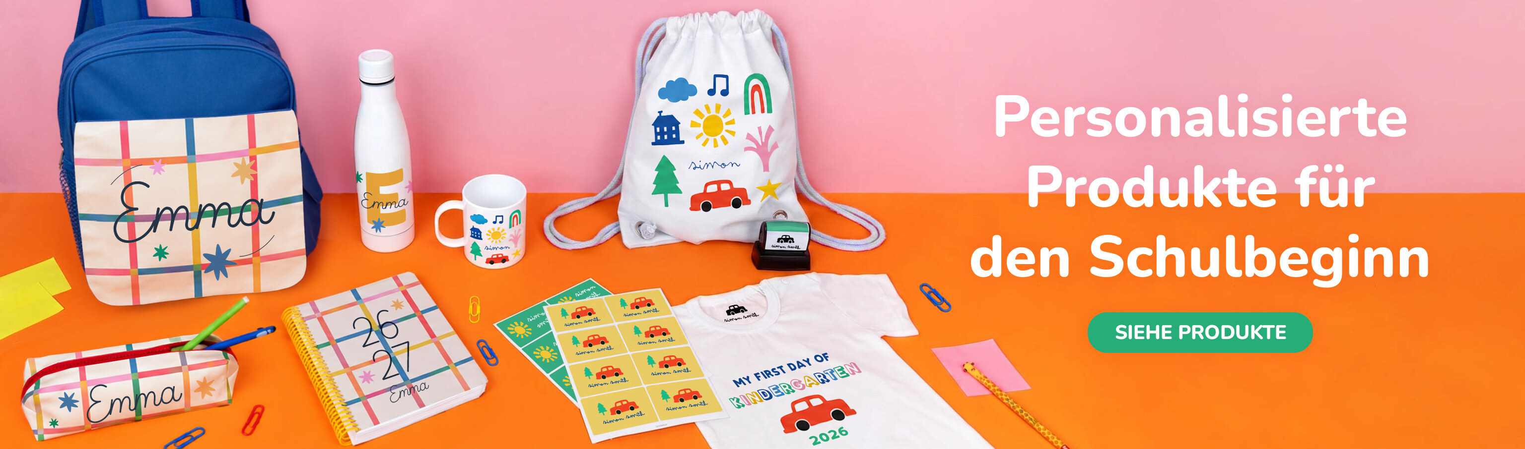 Personalisierte Geschenke zur Einschulung