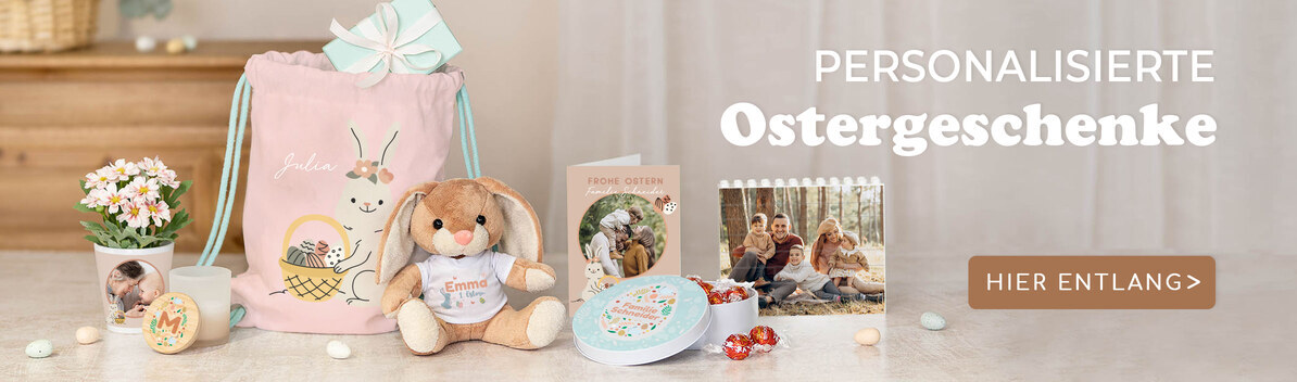 Personalisierte Ostergeschenke