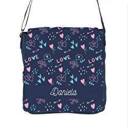 Handrawn love elements