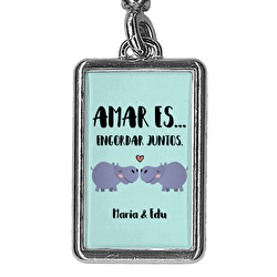 Amar es...engordar juntos, él