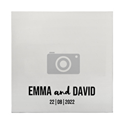 Boda Foto degradado