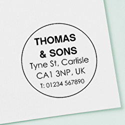 Rounded Company address 1