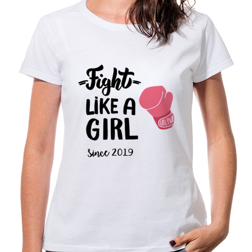 Borstkanker bewustzijn roze T-shirt