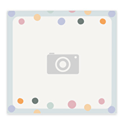 Máscara Cubo (topos de colores)
