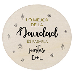 Lo mejor de la navidad es pasarla juntos