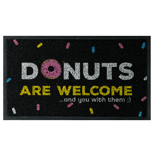 Donuts are welcome