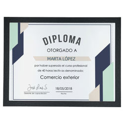 Enmarcado de laminas Taller de enmarcado 01) Diplomas - Certificados, 01)  Diplomas - Certificados