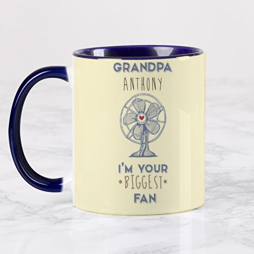 Grandpa. I'm your biggest "fan" Grandpa. I'm your biggest "fan"