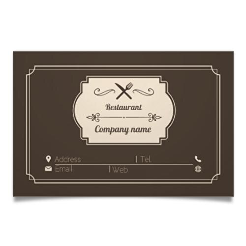 Tarjetas de visita vintage