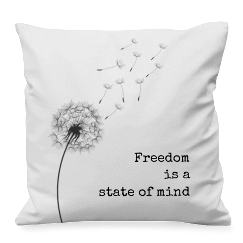 Cushions with quotes