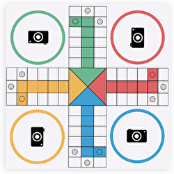 Jogo de Tabuleiro Ecológico - Ludo