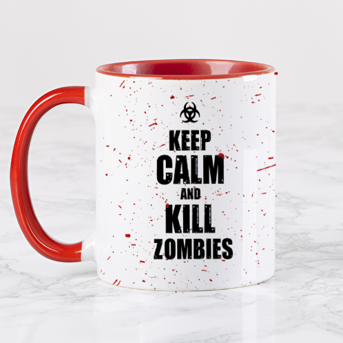 Keep calm y matar zombies