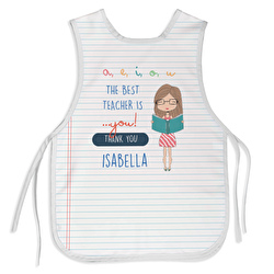 (a, e, i, o, u) teacher (girl)