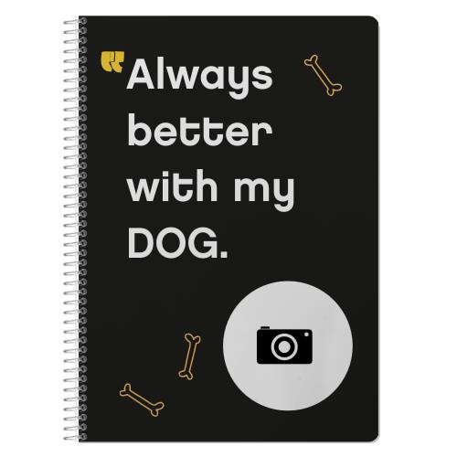 Always better with my dog (black)