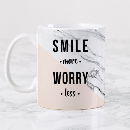 Marble (Smile more. Worry less.) Marble (Smile more. Worry less.)