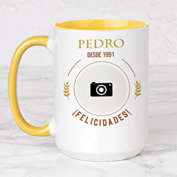  Taza de regalo para cumpleaños – Tazas de café personalizadas  con nombre – Taza de té personalizada para pastel de cumpleaños – Tazas de  feliz cumpleaños personalizadas para amigos – Taza