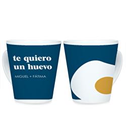 Taza “Te quiero un huevo”