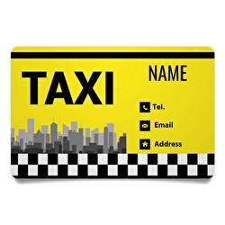 Tarjetas de visita taxi