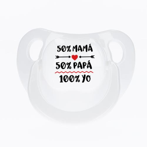 50% Papá 50% Mamá 50% Papá 50% Mamá