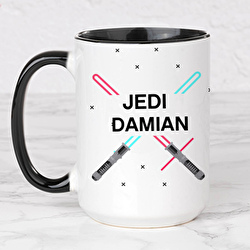 Taza cerámica personalizada Star Wars Coffee  Tazas personalizadas,  remeras, personalizados.