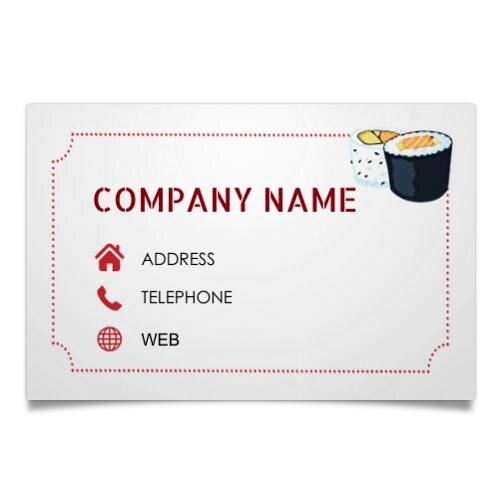Tarjetas de visita restaurantes