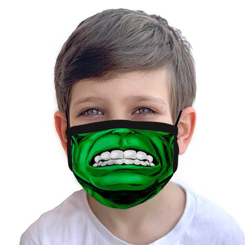 Green man mouth