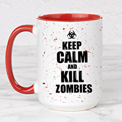 Keep calm y matar zombies