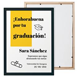 ¡Enhorabuena por tu graduación!