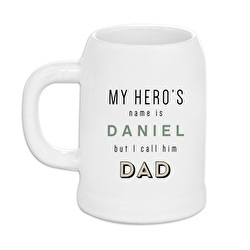My hero's name is... but I call him dad