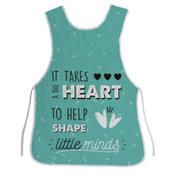 Teacher Big heart (black&white)