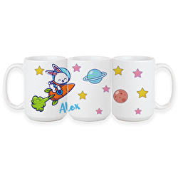 Conejo astronauta
