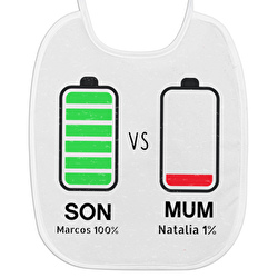 Bateria mamá e hijo