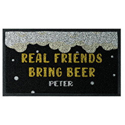Real friends bring beer