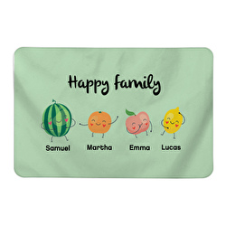 Happy family fruit