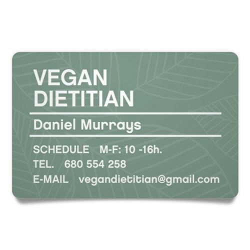 Tarjetas de visita deportivas, salud y ejercicio