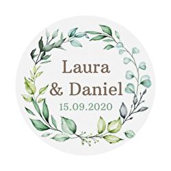 20pcs adesivi personalizzati per bottiglie di vino stampa foto matrimonio  personalizza etichette per vino Design etichette