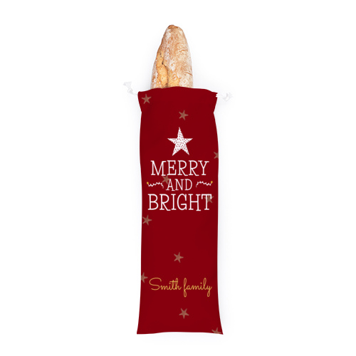 Bożonarodzeniowe torebki na chleb
