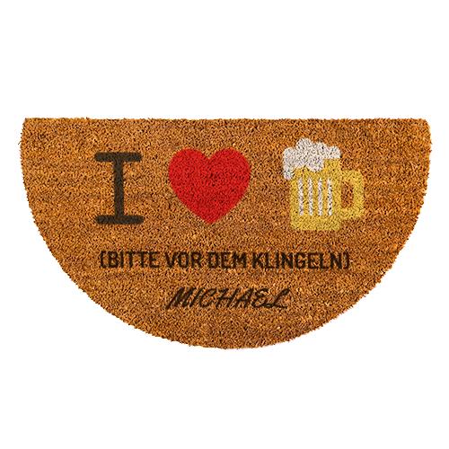 I love beer (BITTE VOR DEM KLINGELN)