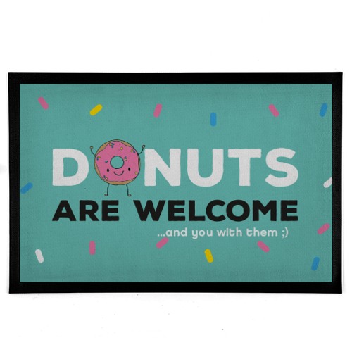 Donuts are welcome