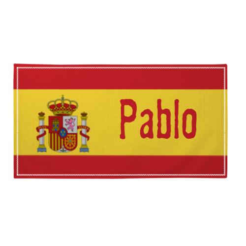 Toallas con la bandera de España