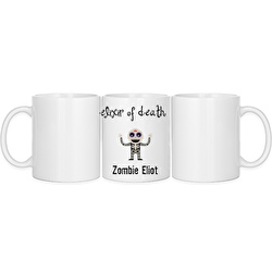 mug personnalisé zombie