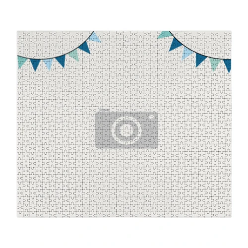 Banner party blue