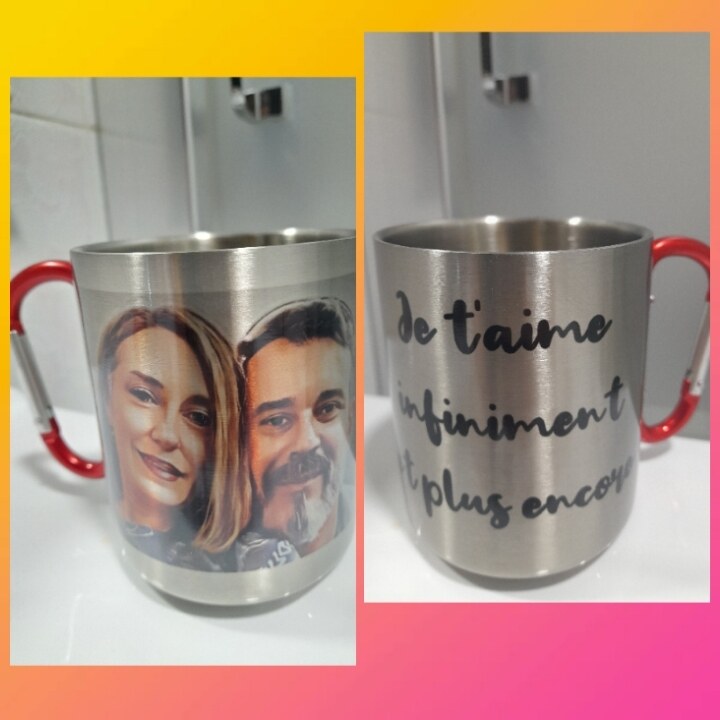 Taza térmica de acero personalizada