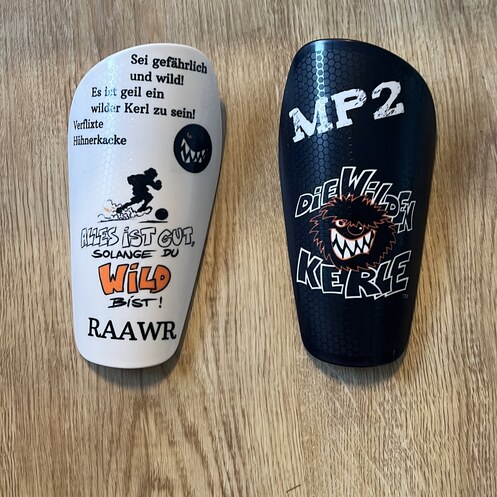 Personalised shin pads | Wanapix