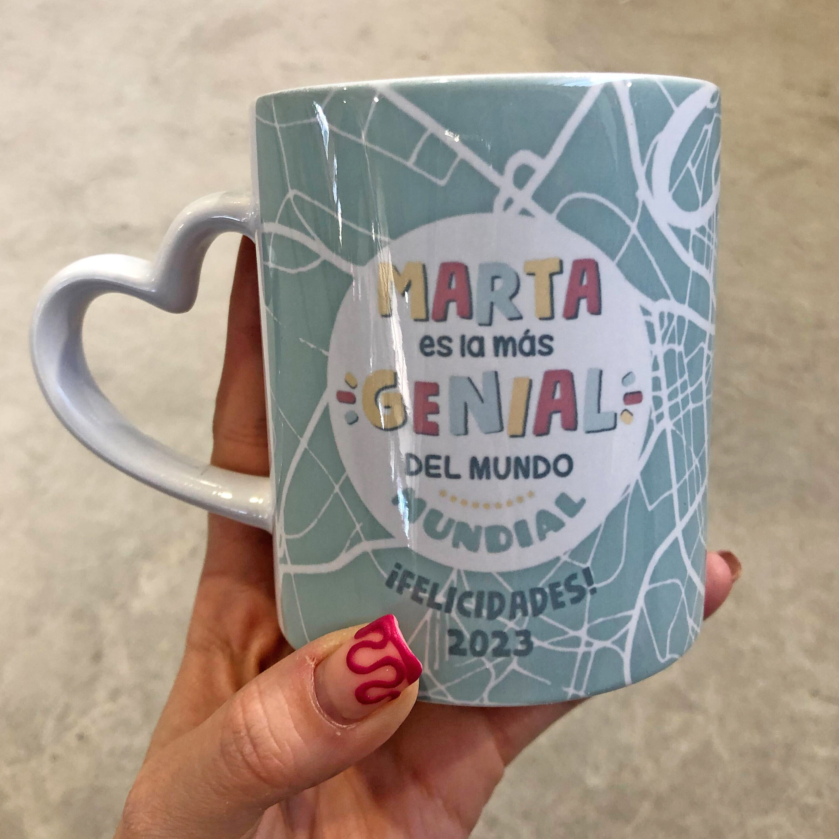 Wanapix, Taza Personalizada con Foto y Texto, Taza de Cerámica con Diseño  Único