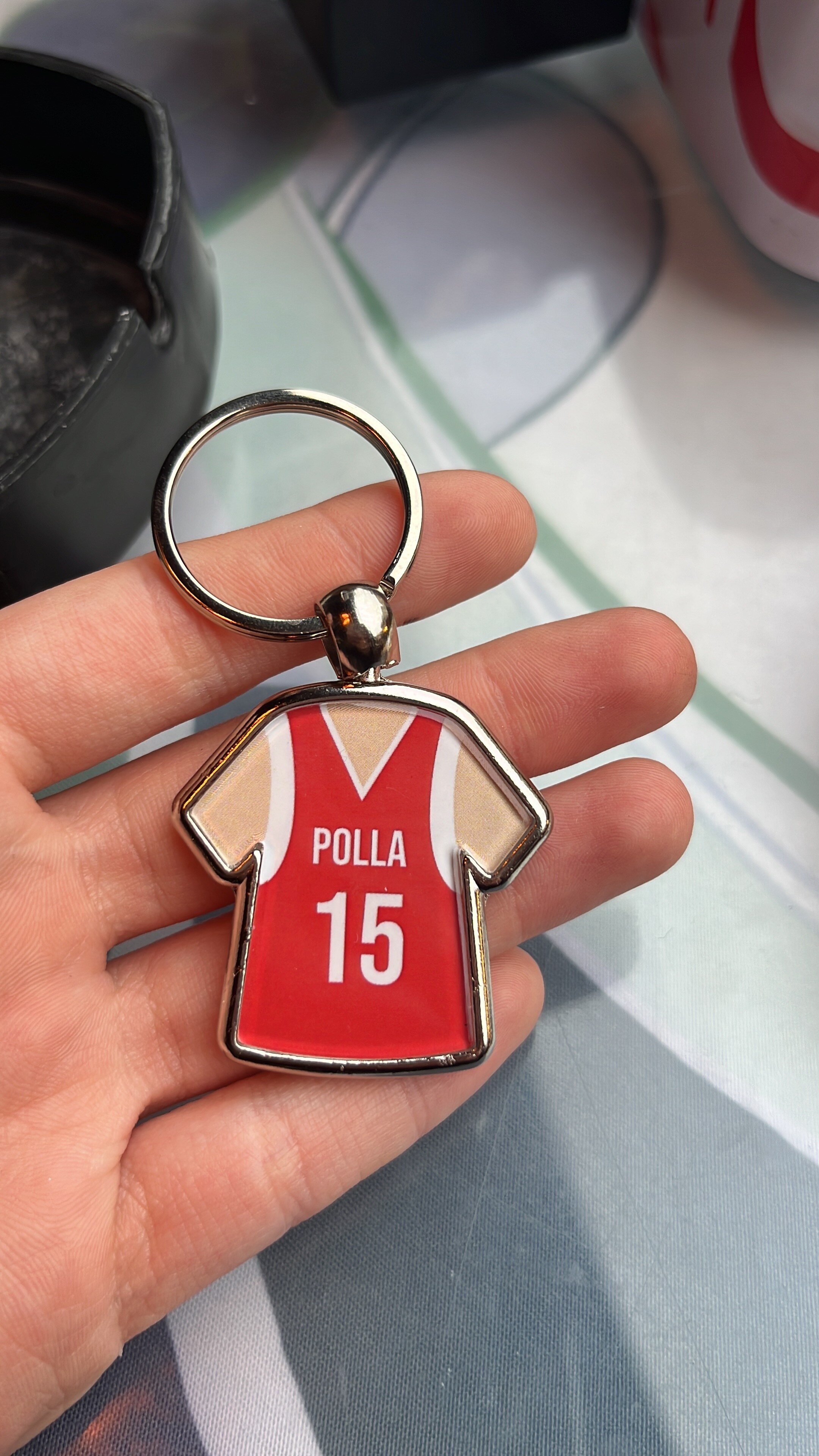 Portachiave Portachiavi Maglia Da Calcio Personalizzati