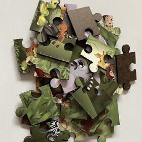 Holzpuzzle selber gestalten | Puzzle aus Holz | Wanapix