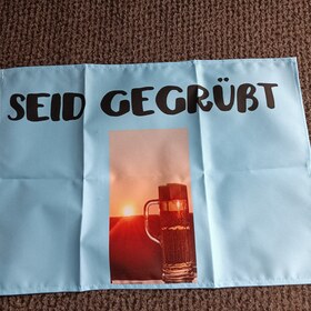 Fahnen selbst gestalten und bedrucken Wanapix
